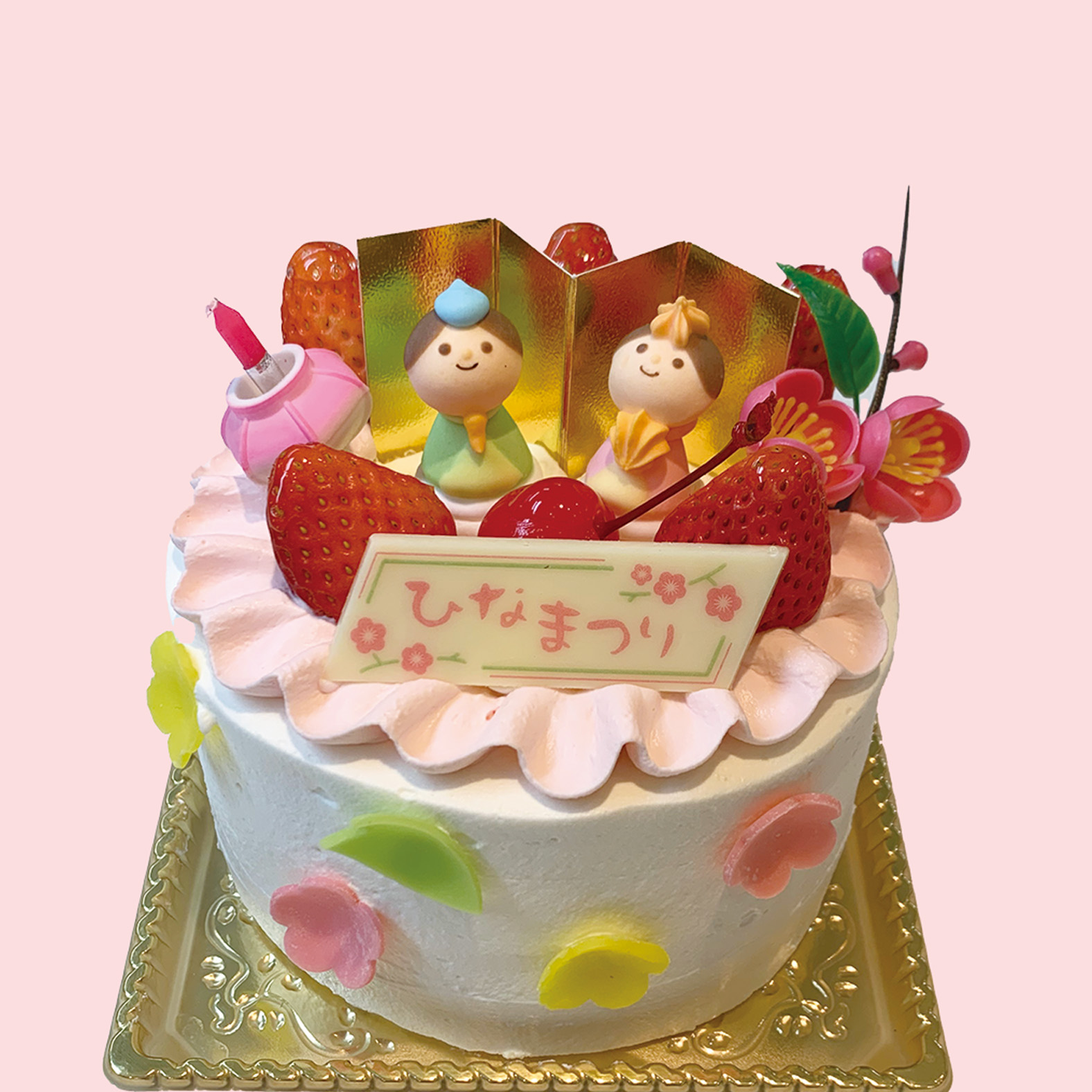 らぱんあじーるのひな祭りケーキご予約受付中!!